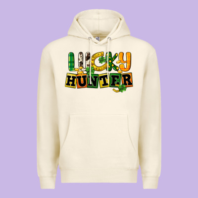 Lucky Hunter St. Patrick's Day Premium Hoodie Designed By Cowgirlartshop