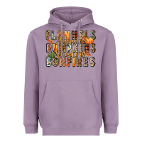 Lavender flannels hayrides pumpkins  bonfires Heavyweight Hoodie - FaDigitalArtStudio