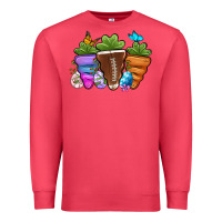 Cardinal Football Easter sports carrots Premium Sweatshirt - OliviaCreatesArt