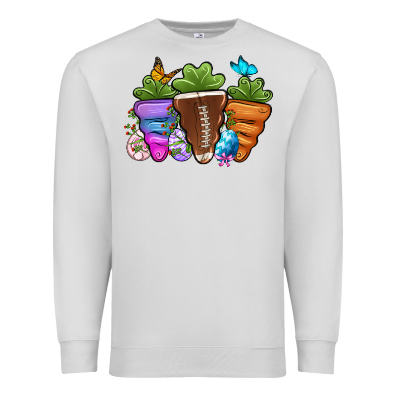 Football Easter Sports Carrots Premium Sweatshirt by OliviaCreatesArt | Teevron