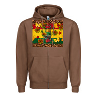 Chestnut power juneteenth Zipper Hoodie - CowGirlArtShop