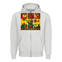 Dove Grey power juneteenth Zipper Hoodie - CowGirlArtShop