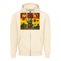 Sandshell power juneteenth Zipper Hoodie - CowGirlArtShop