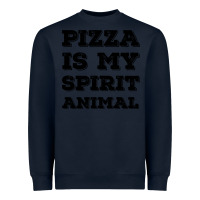 Navy Pizza Is My Spirit Animal Heavyweight Sweatshirt - Bettercallsaul