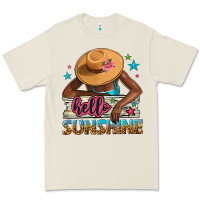 Bone Hello sunshine Premium Tee - NancyCooperArtShop