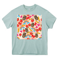Arona back to school seamless pattern 5 (3600x3600) Heavy Core Tee - AdoDesignShop