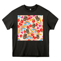 Asphalt back to school seamless pattern 5 (3600x3600) Heavy Core Tee - AdoDesignShop