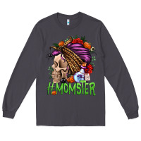 Smoke momster halloween momlife Long Sleeve Tee - Jasminsmagicworld