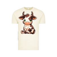 Vintage Arctic Baby Brown Cow Vintage Tee - MaliasSmallBusiness