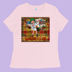 Shitters Full Merry Christmas Ladies Tee Designed By Jasminsmagicworld
