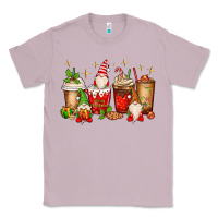 Lilac Christmas gnomes coffee cups Classic Tee - MaliasSmallBusiness