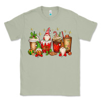 Matcha Christmas gnomes coffee cups Classic Tee - MaliasSmallBusiness