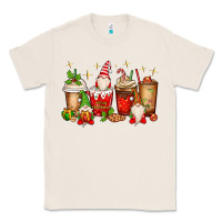 Natural Christmas gnomes coffee cups Classic Tee - MaliasSmallBusiness
