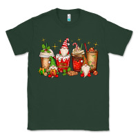 Sports Green Christmas gnomes coffee cups Classic Tee - MaliasSmallBusiness