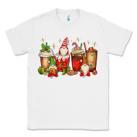 White Christmas gnomes coffee cups Classic Tee - MaliasSmallBusiness