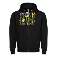 Black drink drunk drank Zipper Hoodie - CowGirlArtShop