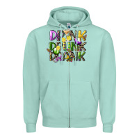 Seafoam drink drunk drank Zipper Hoodie - CowGirlArtShop