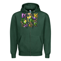 Sports Green drink drunk drank Zipper Hoodie - CowGirlArtShop