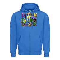 True Royal drink drunk drank Zipper Hoodie - CowGirlArtShop