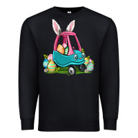 Black Easter toddler car Premium Sweatshirt - OliviaCreatesArt