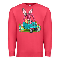 Cardinal Easter toddler car Premium Sweatshirt - OliviaCreatesArt