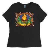 Black life is better around the campfire Ladies Tee - BarkalooDesign