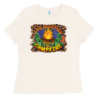 Bone life is better around the campfire Ladies Tee - BarkalooDesign