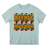 Arona seamless poultry farm sunflowers chicken coop tumbler Heavy Core Tee - Artiststas
