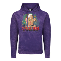 Cloud Purple Christmas dough Vintage Hoodie - MaliasSmallBusiness