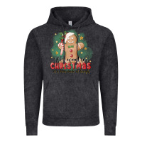 Vintage Black Christmas dough Vintage Hoodie - MaliasSmallBusiness