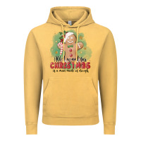 Vintage Mustard Christmas dough Vintage Hoodie - MaliasSmallBusiness
