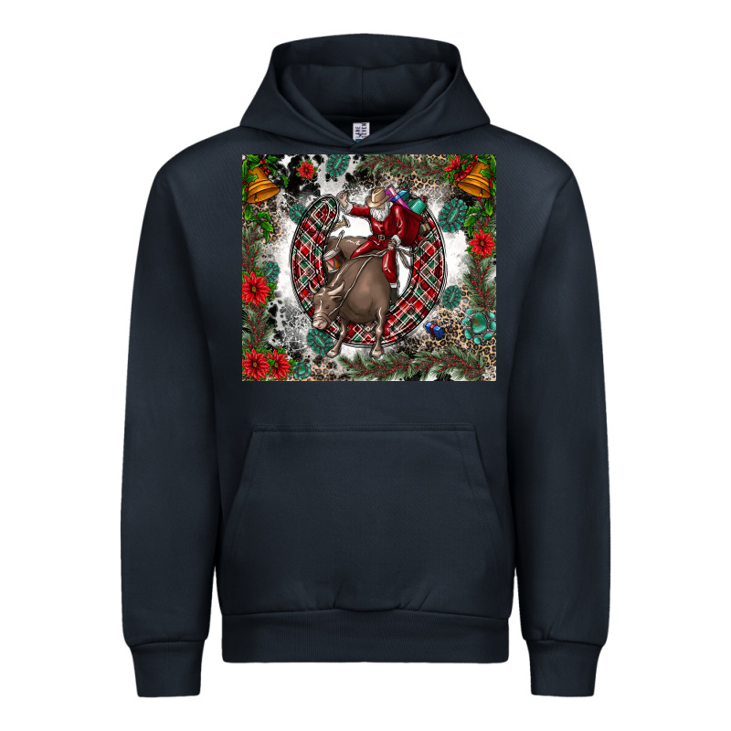 Rodeo Santa Urban Hoodie by CowhideDigitalArt | Teevron
