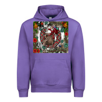 Tulip Rodeo Santa Urban Hoodie - CowhideDigitalArt