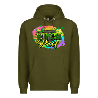 Army Green pinch proof St. Patrick's  Day Premium Hoodie - HowdyJamesFarm