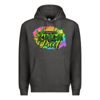 Charcoal Heather pinch proof St. Patrick's  Day Premium Hoodie - HowdyJamesFarm