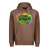 Chestnut pinch proof St. Patrick's  Day Premium Hoodie - HowdyJamesFarm