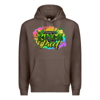 Coffee pinch proof St. Patrick's  Day Premium Hoodie - HowdyJamesFarm