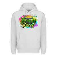Dove Grey pinch proof St. Patrick's  Day Premium Hoodie - HowdyJamesFarm