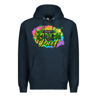 Navy pinch proof St. Patrick's  Day Premium Hoodie - HowdyJamesFarm