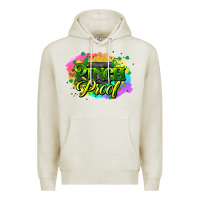 Oatmeal Heather pinch proof St. Patrick's  Day Premium Hoodie - HowdyJamesFarm