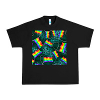Black Pride lgbtq flags with leopard seamless pattern Urban Heavy Tee - BundleAndBundleShop