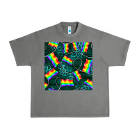 Tornado Pride lgbtq flags with leopard seamless pattern Urban Heavy Tee - BundleAndBundleShop