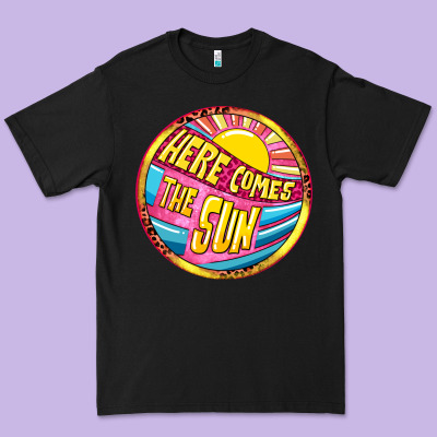 Here Comes The Sun Premium Tee Designed By Nancycooperartshop