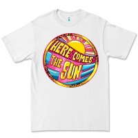 White Here comes the sun Premium Tee - NancyCooperArtShop