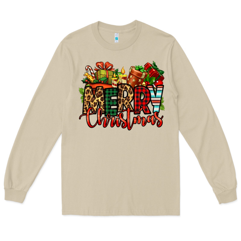 Merry Christmas Long Sleeve Tee by Jasminsmagicworld | Teevron