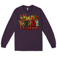 Plum merry Christmas Long Sleeve Tee - Jasminsmagicworld