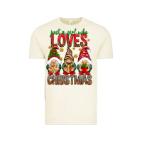 Vintage Arctic Just a girl who loves Christmas Vintage Tee - NancyCooperArtShop