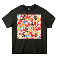 Asphalt back to school seamless pattern 6 (3600x3600) Heavy Core Tee - AdoDesignShop