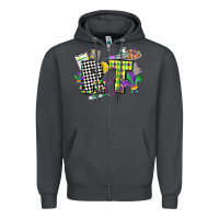 Smoke respiratory therapist mardi gras Zipper Hoodie - CowGirlArtShop