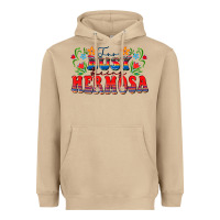 Mushroom Too busy being hermosa Heavyweight Hoodie - FaDigitalArtStudio